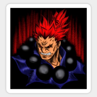 akuma the oni in street fighter Sticker